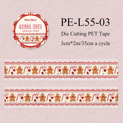 Christmas Celebration Series Die Cutting PET Tape