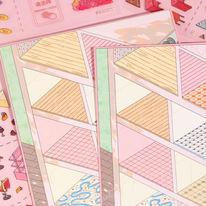 Secret Realm Series 3D Sticker featuring secret designs for journaling, scrapbooking and collage