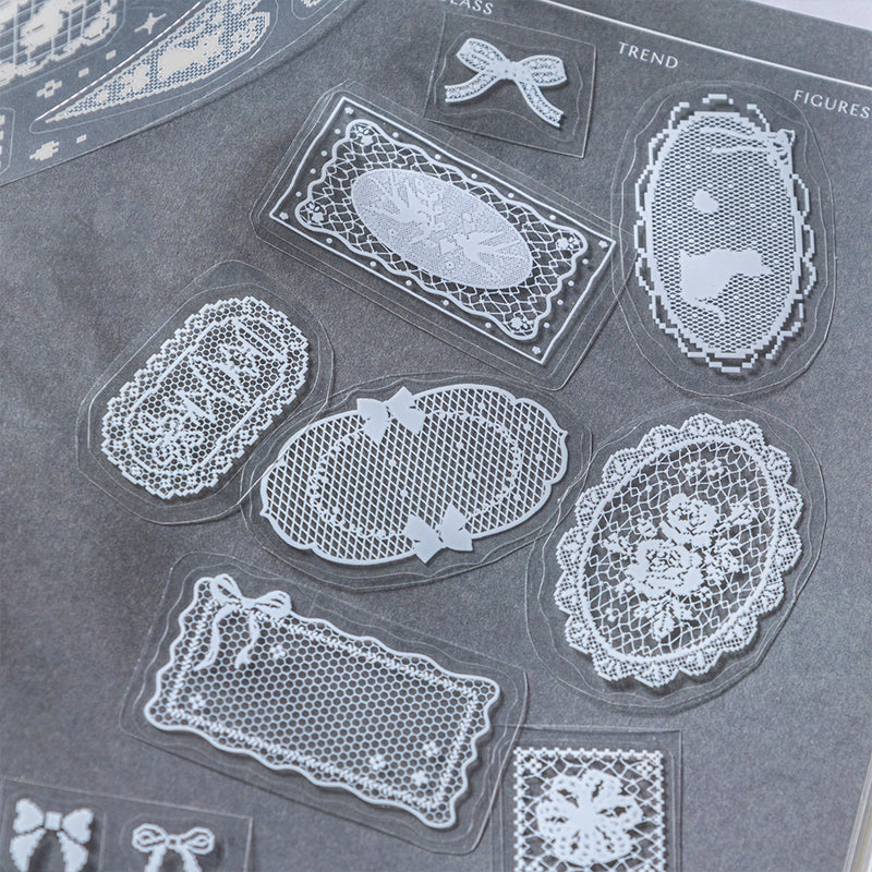 Fog Island Silk Series Die Cutting PET Tape featuring island designs for journaling, scrapbooking and collage