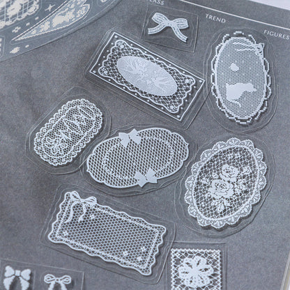 Fog Island Silk Series Die Cutting PET Tape featuring island designs for journaling, scrapbooking and collage
