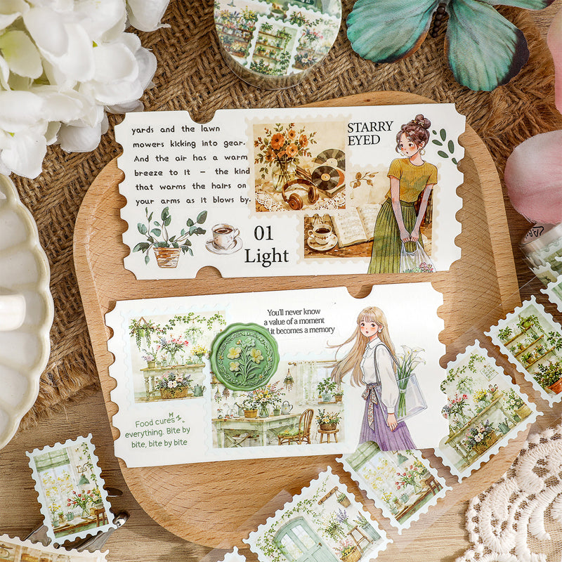 Evening Wind Knows Intent Series Die Cutting Self-adhesive Tape