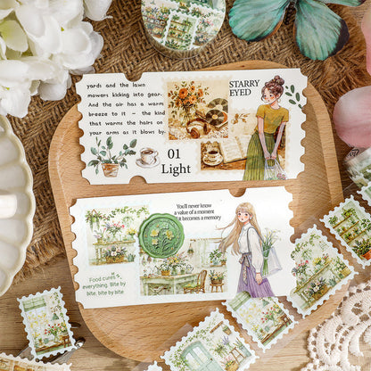 Evening Wind Knows Intent Series Die Cutting Self-adhesive Tape