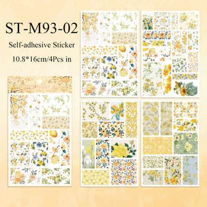 The flowers smell like dusk Sticker