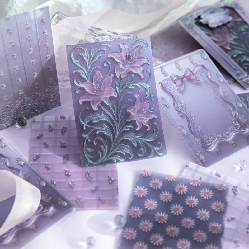 Soft Glass Garden Material Paper