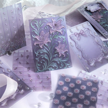 Soft Glass Garden Material Paper