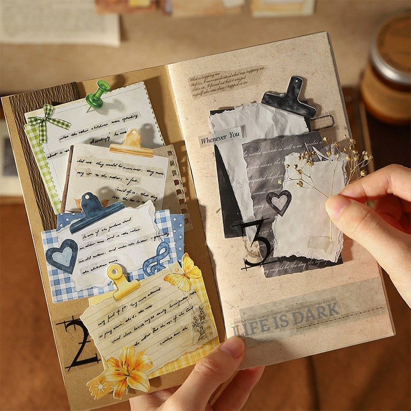 Your Letter Series Sticker Pack featuring letter designs for journaling, scrapbooking and collage