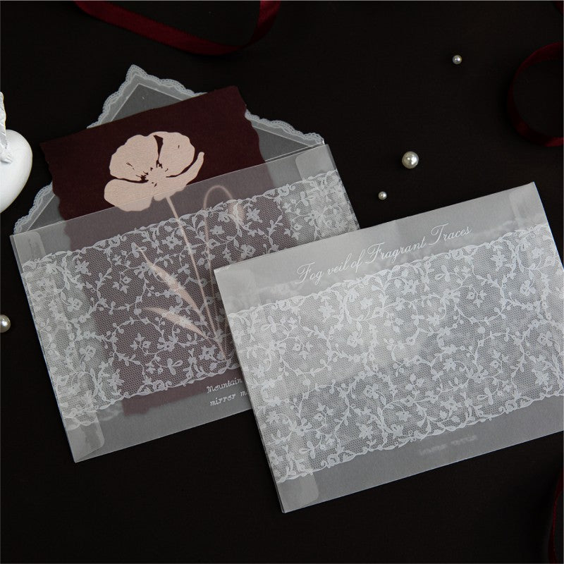 Lace Letter Envelope Set