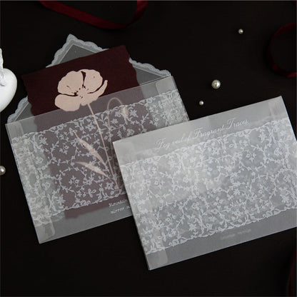Lace Letter Envelope Set