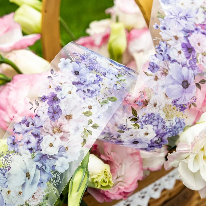 Crossing Flower Sea PET Tape