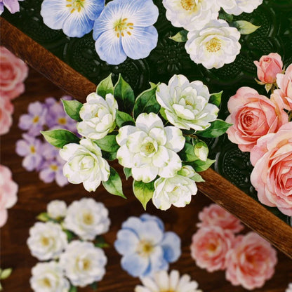 Vintage Floral Notes Sticker Pack