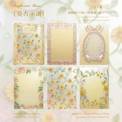 Soft Glass Garden Material Paper
