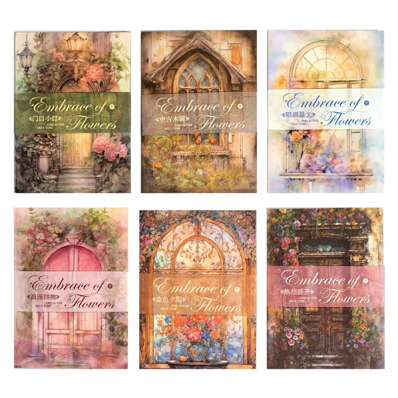 Embrace Of Flowers Material Paper