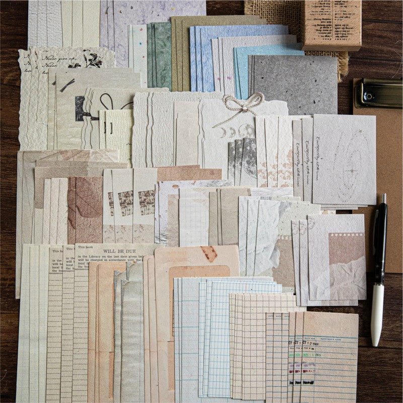 Time Between The Pages Material Paper 30Pcs Material Paper
