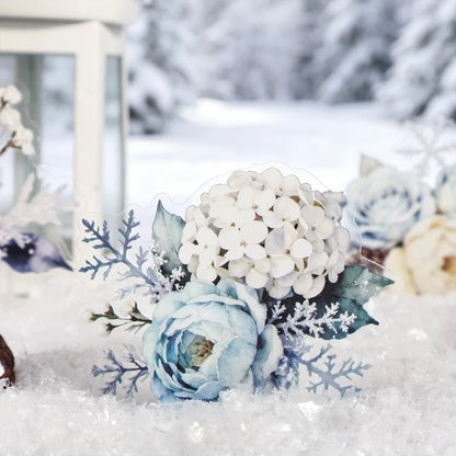Winter Rose Flutter Sticker Pack