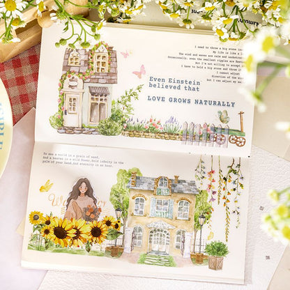 Vintage Garden Transfer Sticker Set
