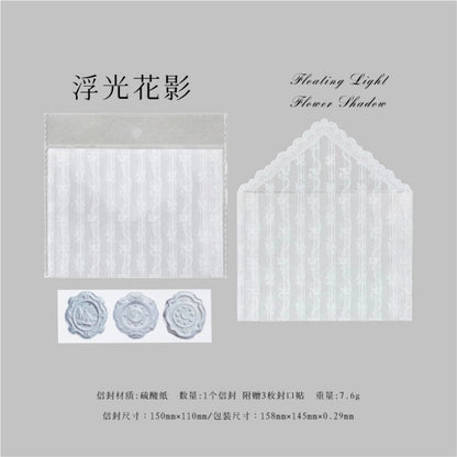 Lace Letter Envelope Set