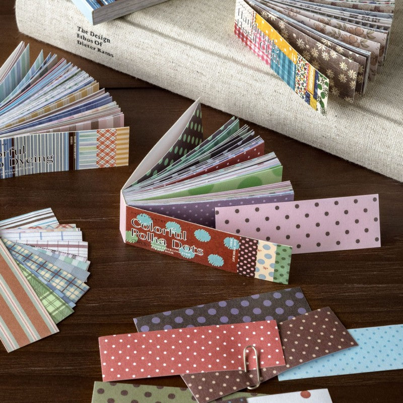 BasicHandcraft Series Washi Paper Long Strip Sticker Book