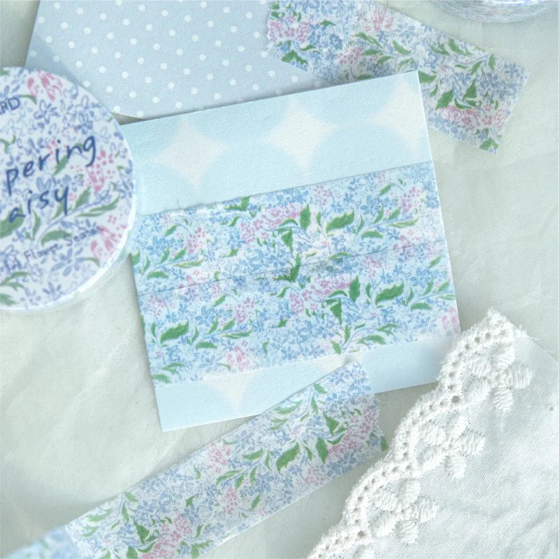 Colorful Flower Season Special-Effect Washi Tape
