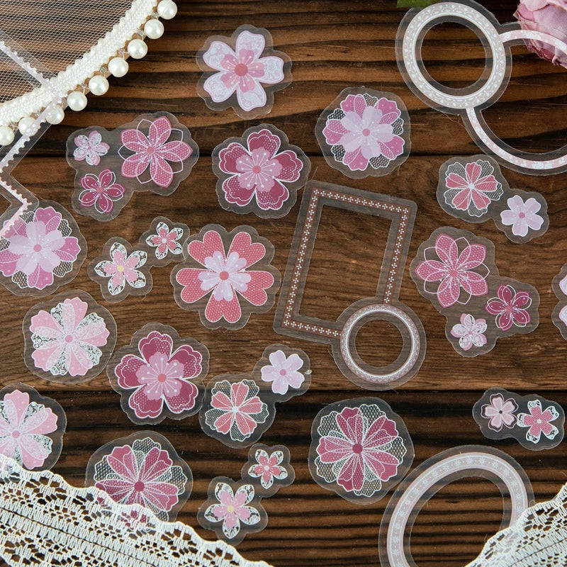 Full Bloom Floral Sticker Set – 20 Pieces