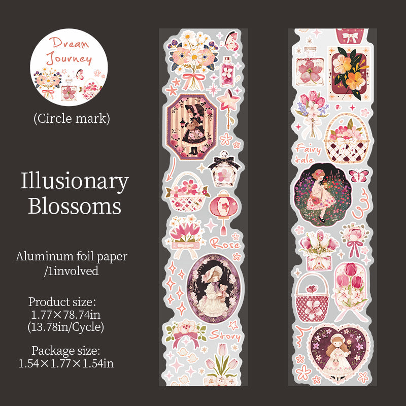 Dream Journey Series Aluminum Foil Paper Tape