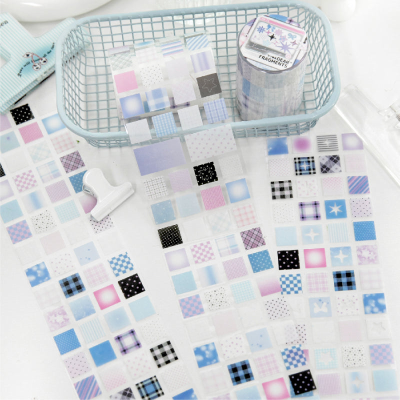 Walk Between Rooms Series Die Cutting PET Tape for journaling, scrapbooking and collage