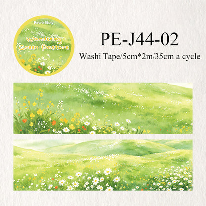 Grassland Wandering Series Washi Tape