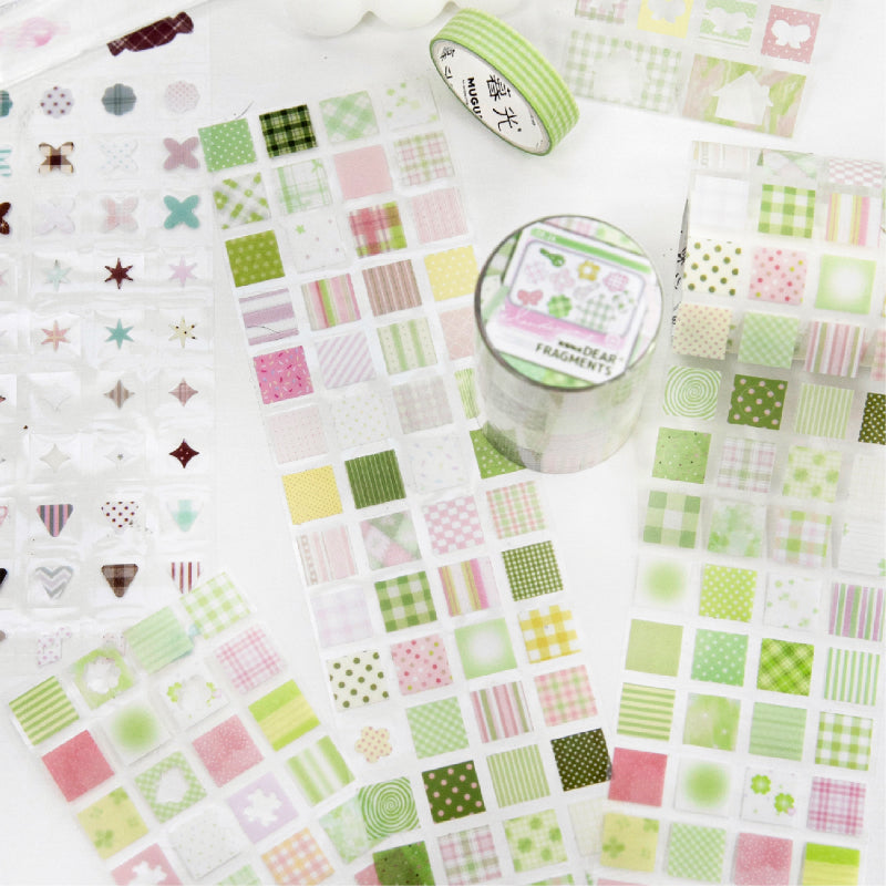 Walk Between Rooms Series Die Cutting PET Tape for journaling, scrapbooking and collage
