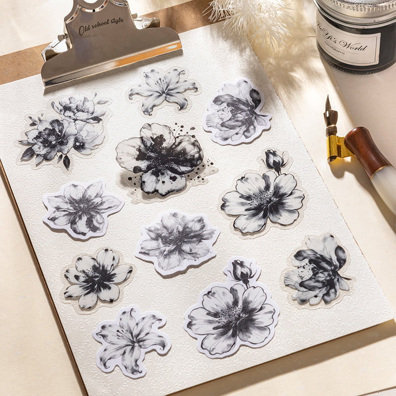 Dash Of Ink Series Sticker for journaling, scrapbooking and collage