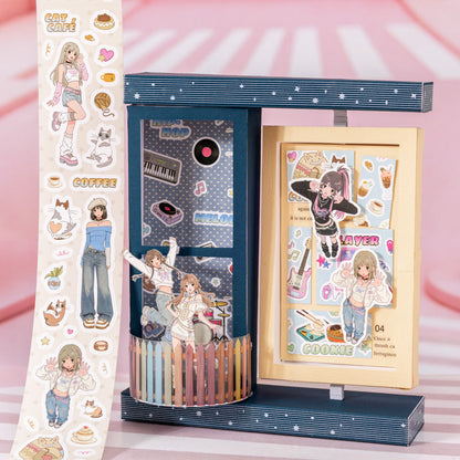 Vitality Guide Series Synthetic Paper Tape for journaling, scrapbooking and collage