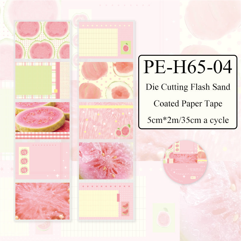 Sustained Dopamine Series Die Cutting Flash Sand Coated Paper Tape