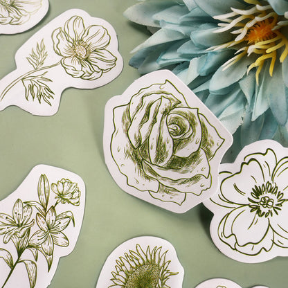 The world of flowers Sticker