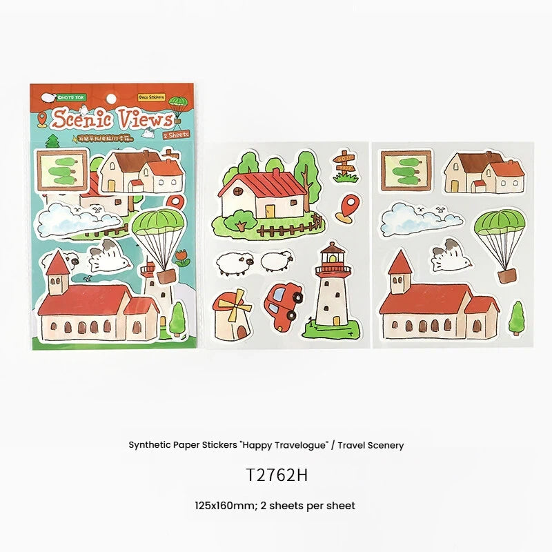 Happy Wanderer Chronicles Series Sticker
