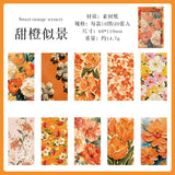 Sweet orange scenery