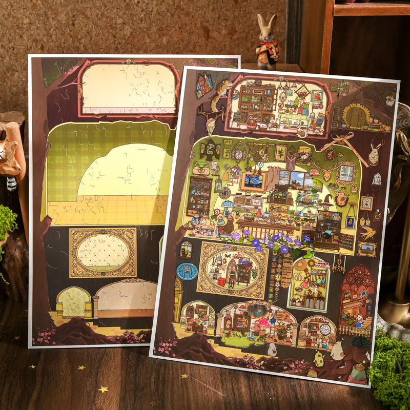 Weird Accessories Shop Series 3D Sticker featuring shop designs for journaling, scrapbooking and collage