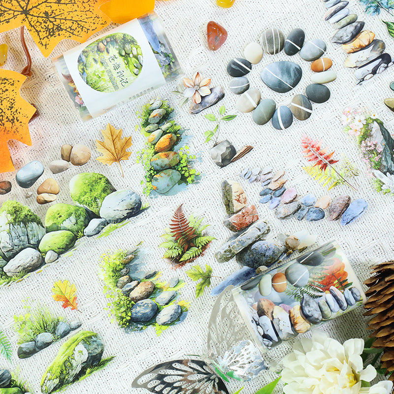 Imprints of the Vast Sea PET Tape featuring sea designs for journaling, scrapbooking and collage