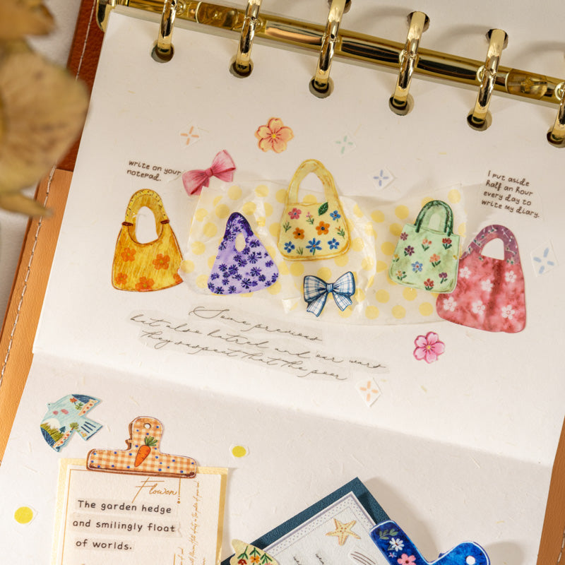 Small thing series Die Cutting Self-adhesive Tape for journaling, scrapbooking and collage