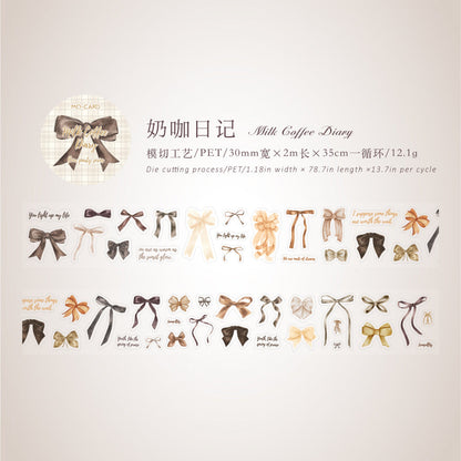 Bow Party Series Die Cutting PET Tape