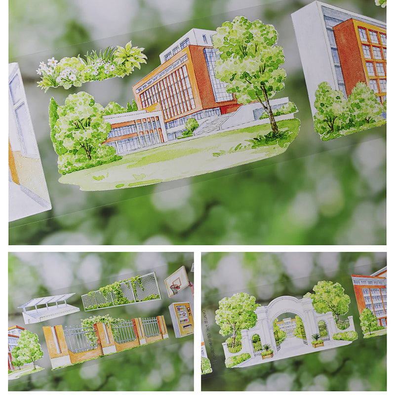 7.5cm*125cm Warm Color Summer PET Tape