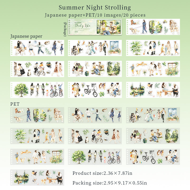 Slow Daily Life Series Sticker Book