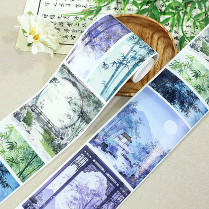 Charm Of Bamboo Washi Tape for journaling, scrapbooking and collage