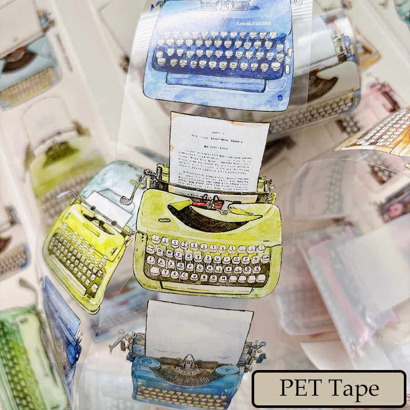 Whole Roll 5.5cm*5m Da Da Die Cutting Washi/PET/Fog PET Tape