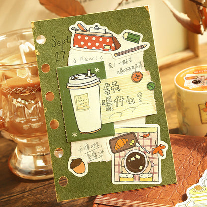 Seasonal Tales Series Die Cutting Writing Paper Tape