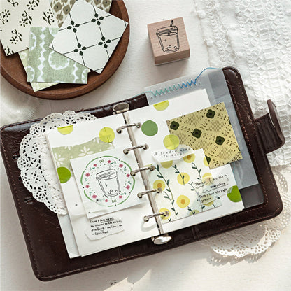 Old Color Collection Series Sticker Book featuring old, book, and color designs for journaling, scrapbooking and collage