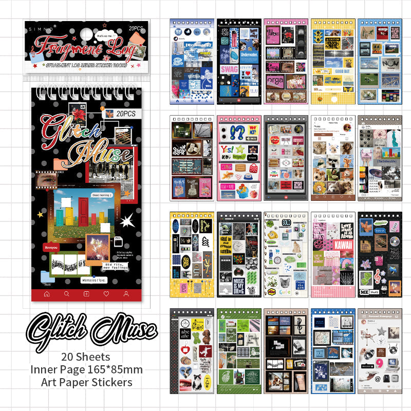 Fragment Log Series Sticker Book