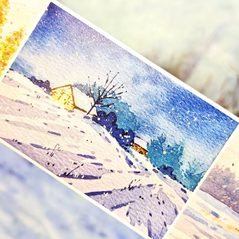 Whole Roll 6.5cm*5m Stars sleeping Die Cutting Washi/PET/Fog PET Tape featuring star designs for journaling, scrapbooking and collage