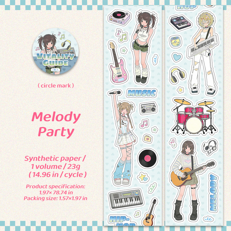 Vitality Guide Series Synthetic Paper Tape