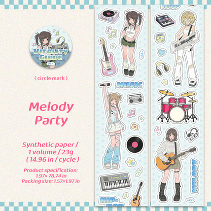 Vitality Guide Series Synthetic Paper Tape
