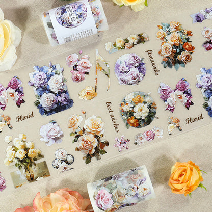 Dream Creation Chapter Die Cutting Fog PET Tape featuring dream designs for journaling, scrapbooking and collage