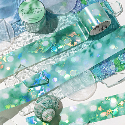 Water Ripple Halo Series Rainbow Light PET Tape