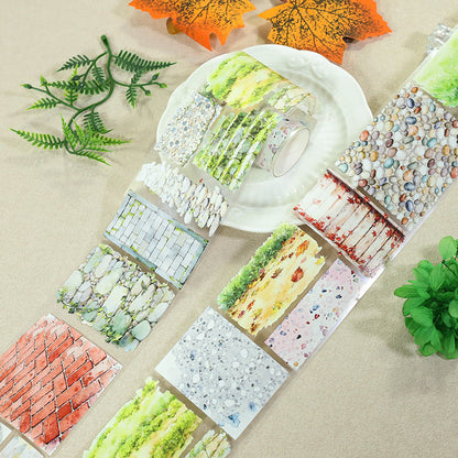 Stones Sprawl PET Tape for journaling, scrapbooking and collage